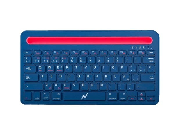 &uu KIT TECLADO PC INALAMBRICO + BT NKB-Q70